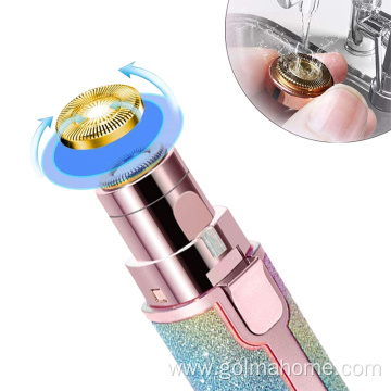 Rechargeable Gentle Painless Eyebrow Facial Peach Fuzz Hair